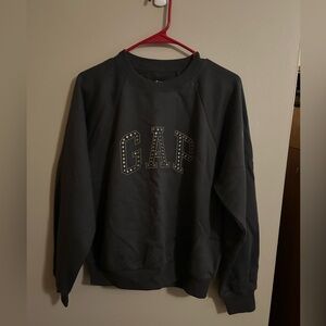 GAP women’s Dark Gray Crewneck Sweater